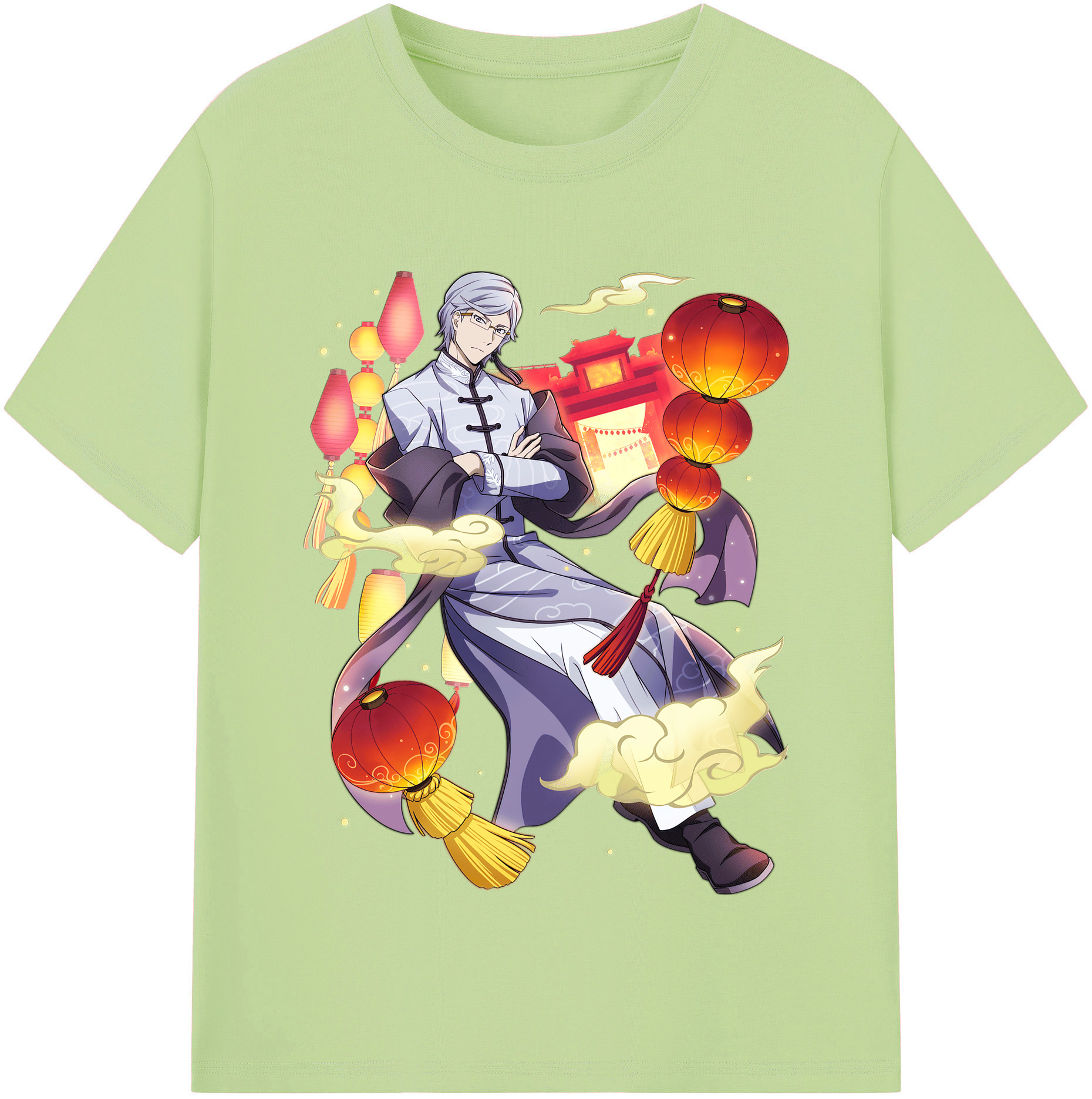 （画像用） 文豪ストレイドッグス Bungo Stray Dogs 綿100％半袖Tシャツ（フロントプリント）